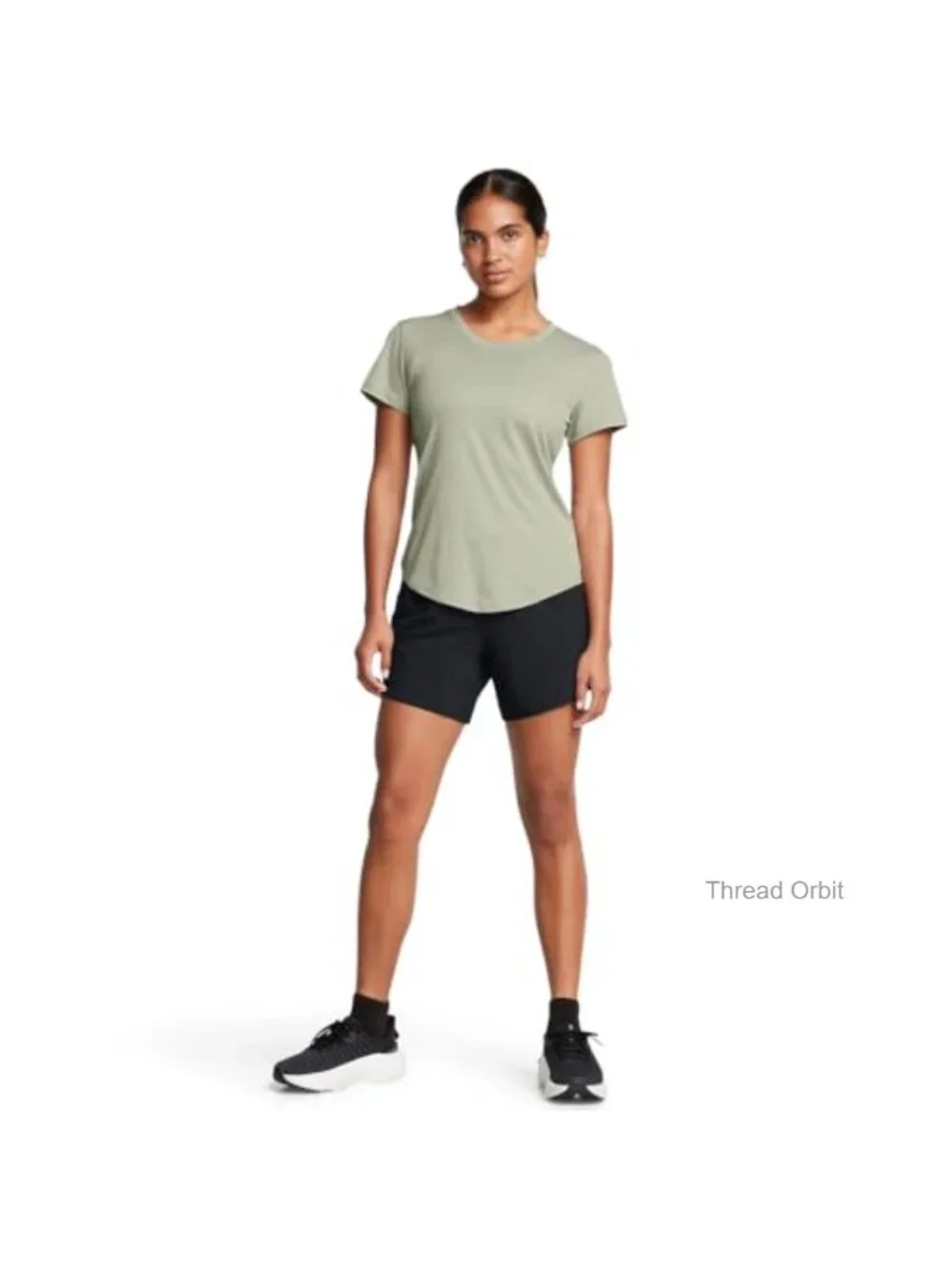 Women's Running Shorts Lightweight Quick-Dry Built-in Brief 5-Inch